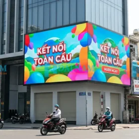 Biển quảng cáo kỹ thuật số sử dụng màn hình led p3.91 ngoài trời tại Việt Nam
