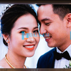 Cận cảnh độ sắc nét màn hình LED P2.5 indoor trên sân khấu chính, không bị lộ điểm ảnh