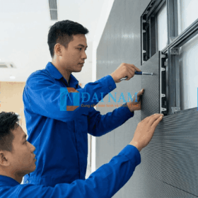 Đội ngũ kỹ thuật thi công lắp đặt màn hình led p1.86 chuyên nghiệp