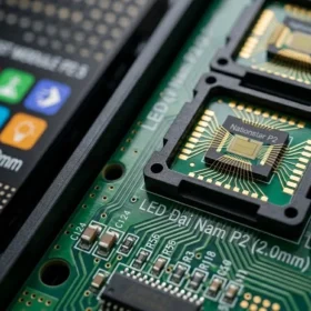 Linh kiện chip LED chính hãng tại công ty lắp màn hình led p2 Đại Nam