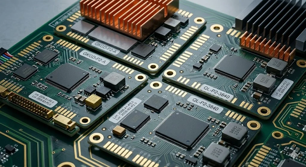 Chi tiết cấu tạo mạch pcb và ic lái của led module p2 trong nhà