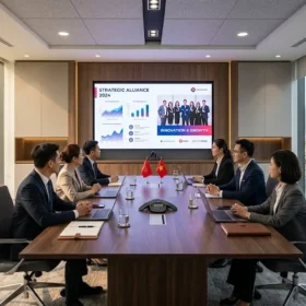 Màn hình LED P2.5 trong nhà lắp đặt cho phòng họp giúp hiển thị sắc nét thay thế máy chiếu