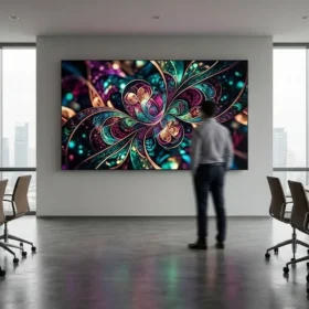 Trải nghiệm độ sắc nét của màn hình led P3 từ khoảng cách 3 mét.