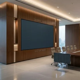 Tư vấn chọn màn hình led phòng họp P2 phù hợp với khoảng cách nhìn văn phòng