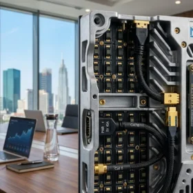 Chi tiết linh kiện bóng LED Nationstar cao cấp cấu tạo nên màn hình led phòng họp