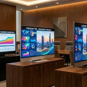 Bảng báo giá và phân khúc các dòng sản phẩm thi công màn hình LED hội trường năm 2026