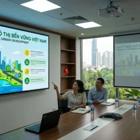 So sánh hiệu quả giữa máy chiếu và thi công màn hình led hội trường hiện đại