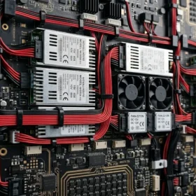 Chi tiết cấu tạo kỹ thuật bên trong khi thi công màn hình LED hội trường chuyên nghiệp.