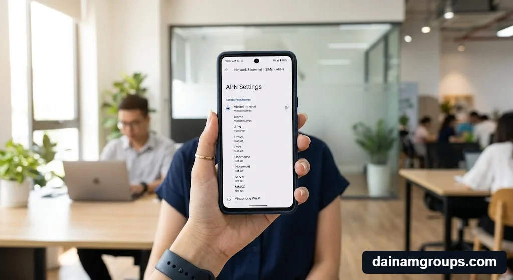 Bảng mã tra cứu trong bài Hướng dẫn cài đặt cấu hình APN cho camera lắp sim 3g 4g