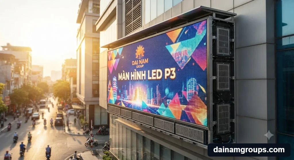 Giải pháp tản nhiệt và chống nắng gắt cho màn hình led p3 outdoor ngoài trời